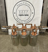 Load image into Gallery viewer, 6-1/2” Mason Jar Thumper for half gallon mason jars W/ Bypass 3 gallon thumper