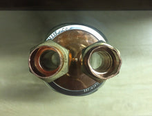 Load image into Gallery viewer, 3/4” Mason Jar Thumper For Wide Mouth Half Gallon Mason Jar, With Unions