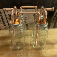 Load image into Gallery viewer, 1/2” Quad Mason Jar Thumper For Wide Mouth 1/2 Gallon Mason Jars