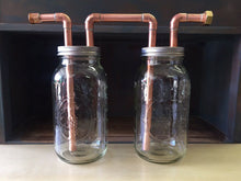 Load image into Gallery viewer, Tandem 1/2” Mason Jar Thumper for Wide Mouth Half Gallon Mason Jars