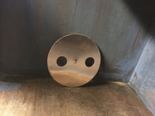 Load image into Gallery viewer, Copper Wide Mouth Mason Jar Thumper Lid, Seal & SS Ring With 1/2” Diameter Holes For 1/2" Tube