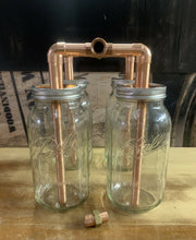 Load image into Gallery viewer, 1/2” Quad Mason Jar Thumper For Wide Mouth 1/2 Gallon Mason Jars