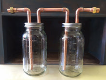Load image into Gallery viewer, Tandem 1/2” Mason Jar Thumper for Wide Mouth Half Gallon Mason Jars