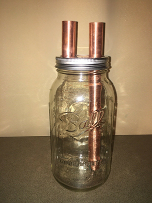 With Fittings For Wide Mouth 1/2 Gallon Mason Jars 3-3/4” Mason Jar Thumpers 