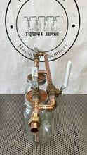 Load image into Gallery viewer, Tandem 1/2” Mason Jar Thumper for Wide Mouth Half Gallon Mason Jar W/ Bypass
