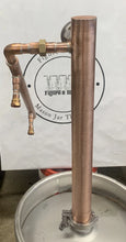 Load image into Gallery viewer, 2” Column Still &amp; 1/2” Condenser Arm-This Comes Soldered +1 Quart Thumper W/U
