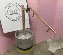 Load image into Gallery viewer, 2” Column Still &amp; 1/2” Condenser Arm-This Comes Soldered +1 Quart Thumper W/U
