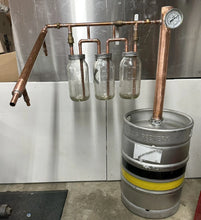 Load image into Gallery viewer, Share 2” Column Still &amp; 1/2” Condenser Arm, This Comes Soldered + Triple W/ Bypass
