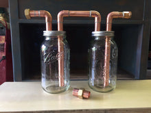 Load image into Gallery viewer, Tandem 3/4” Mason Jar Thumper for Wide Mouth Half Gallon Mason Jars
