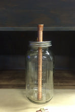 Load image into Gallery viewer, 1/2” Mason Jar Thumper for Wide Mouth Half Gallon Mason Jar With Unions
