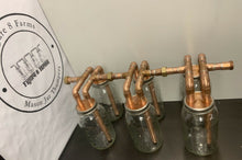 Load image into Gallery viewer, 3-3/4” Double Wide Mouth Mason Jar Thumpers, For 1/2 Gallon Jars, AKA The Rib Cage
