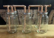 Load image into Gallery viewer, 6-1/2” Mason Jar Thumpers for Wide Mouth Half Gallon Mason Jars
