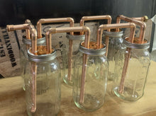 Load image into Gallery viewer, 6-1/2” Mason Jar Thumpers for Wide Mouth Half Gallon Mason Jars
