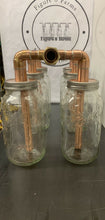 Load image into Gallery viewer, 3-3/4” Double Wide Mouth Mason Jar Thumpers, For 1/2 Gallon Jars, AKA The Rib Cage
