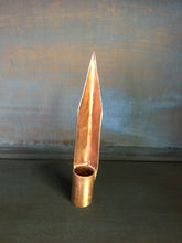 Load image into Gallery viewer, 1/2 Copper Condenser Trough. Copper Raccoon Pecker
